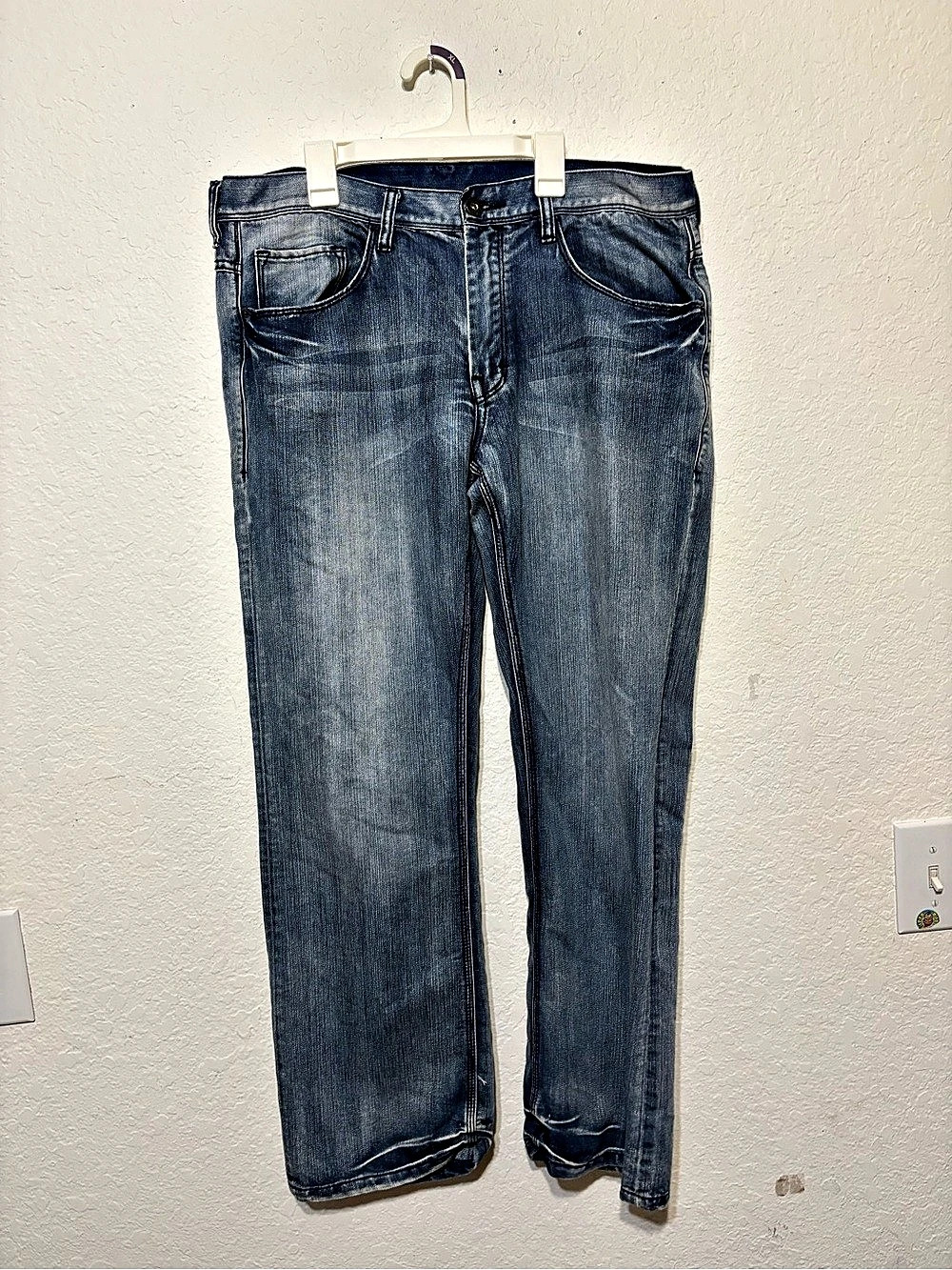 Buffalo David Bitton Boot Cut Jeans in Blue Waist 38